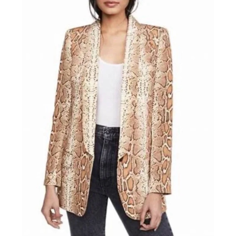 Smythe Snake Print Blazer